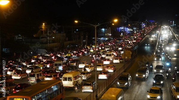 Obraz Trafik in India 