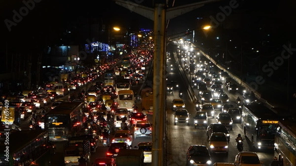 Obraz Trafik in India 