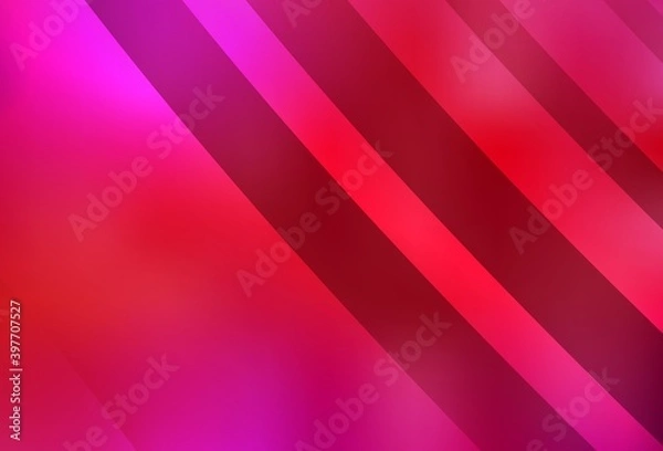Fototapeta Light Red vector blurred bright pattern.