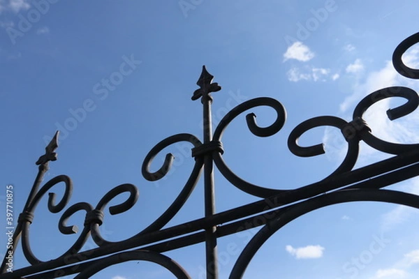 Obraz Железный забор