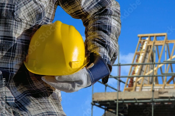 Fototapeta Construction Worker