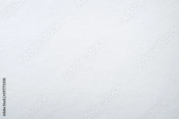 Fototapeta White paper textured background, close up.