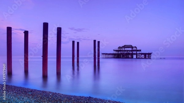 Fototapeta West pier, Brighton