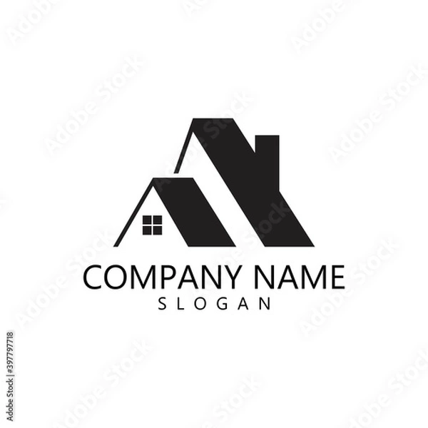 Fototapeta Property Logo Template