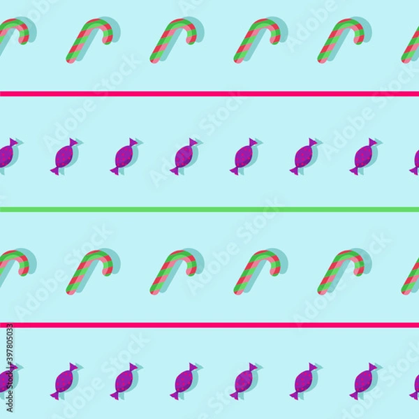 Fototapeta Candy pattern