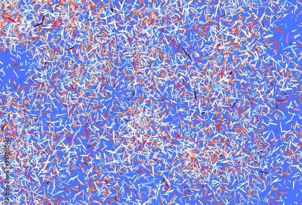 Fototapeta Light Blue, Yellow vector texture with colored lines.