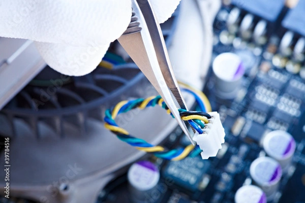 Obraz notebook repair connector