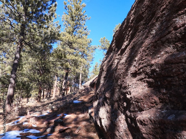 Obraz Mountain Hike In The Flatirons 