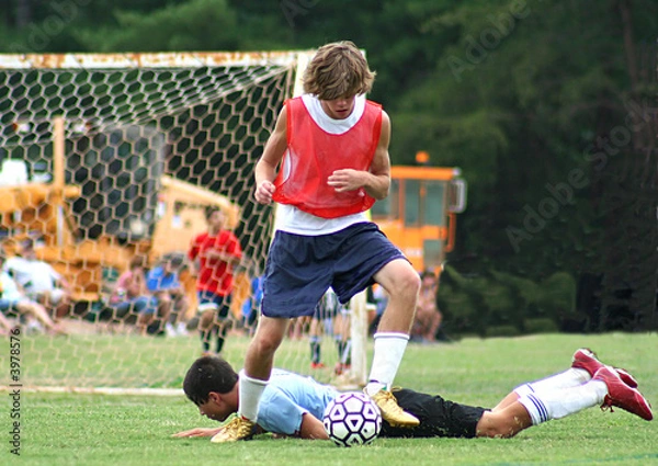 Obraz Injured Soccer Player