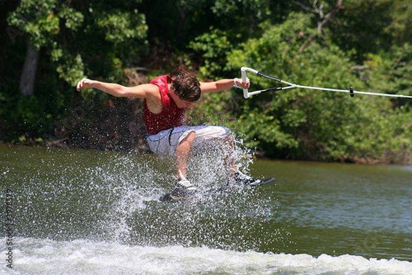 Obraz Jumping the Wake