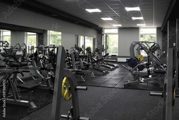 Obraz training in gym