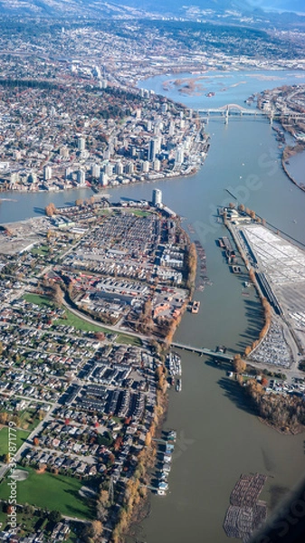 Fototapeta Flight view