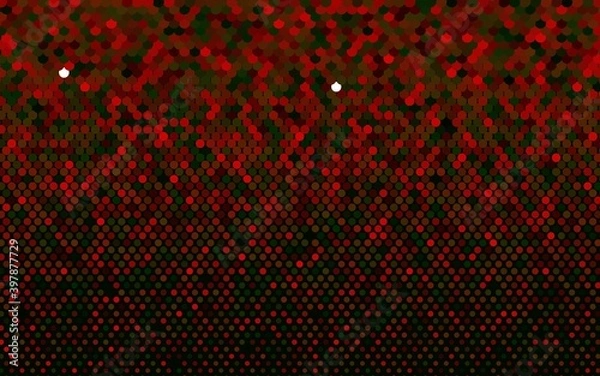 Obraz Light Pink, Blue vector backdrop with dots.