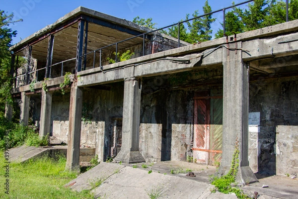 Fototapeta Abandoned  Structure