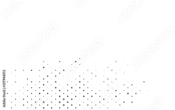 Obraz Light Silver, Gray vector cover with spots.