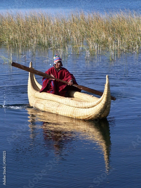 Obraz Łódź Totora