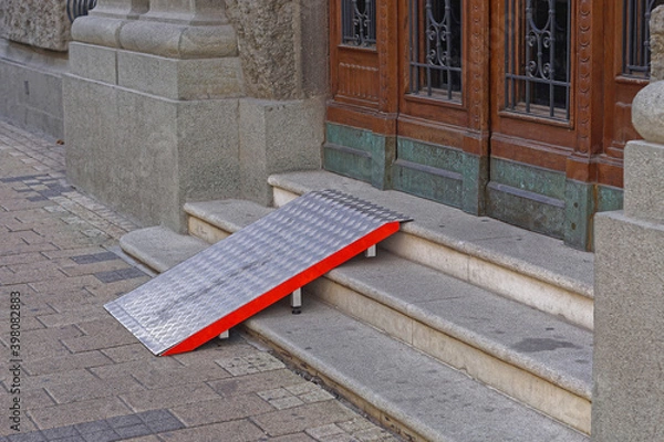 Obraz Wheelchair ramp