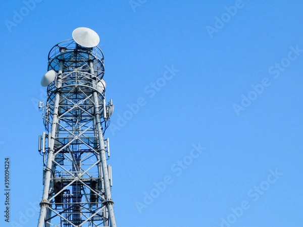 Obraz 携帯電話基地局 電波塔