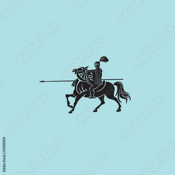 Obraz Teutonic Knights fight