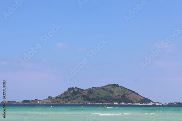 Fototapeta beach and sky