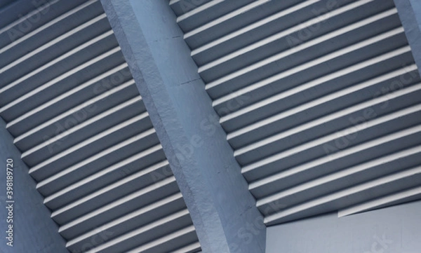 Fototapeta Abstract dynamic architecture