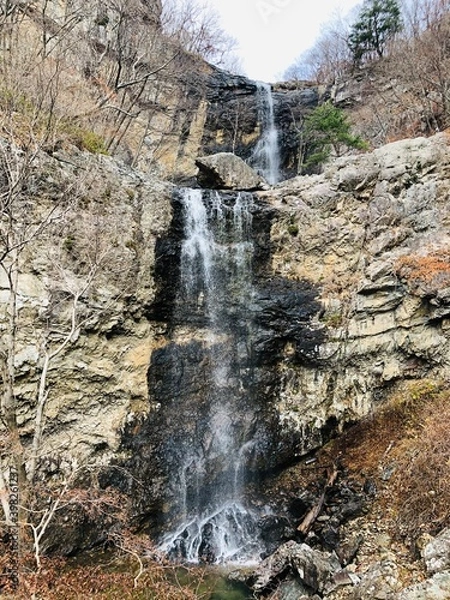Obraz waterfall in the mountains