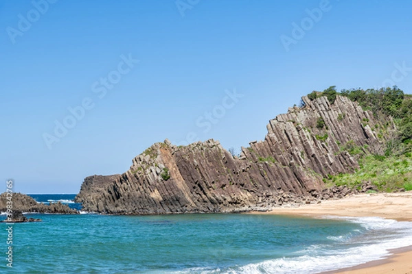 Fototapeta 立岩周辺の風景