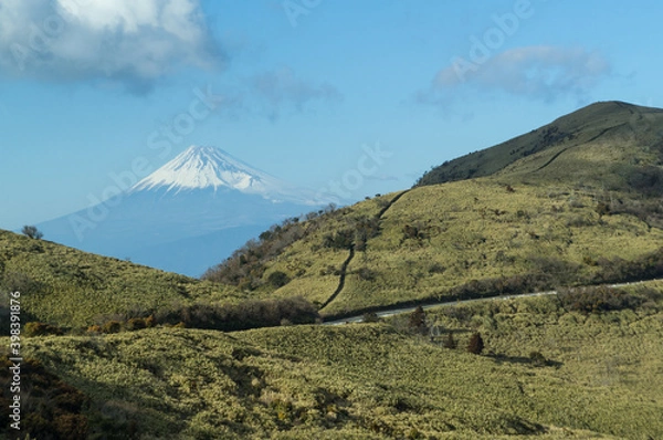 Fototapeta 西伊豆スカイラインからの富士山