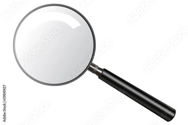 Obraz Vectorial magnifying glass
