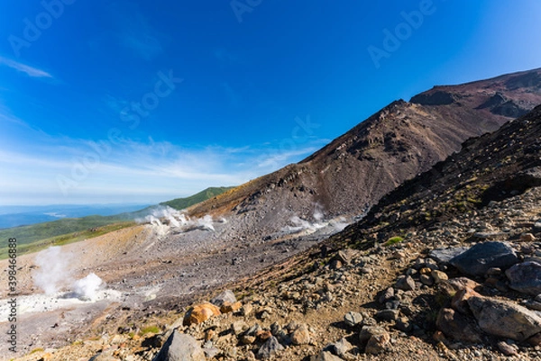 Fototapeta 旭岳　大雪山　登山