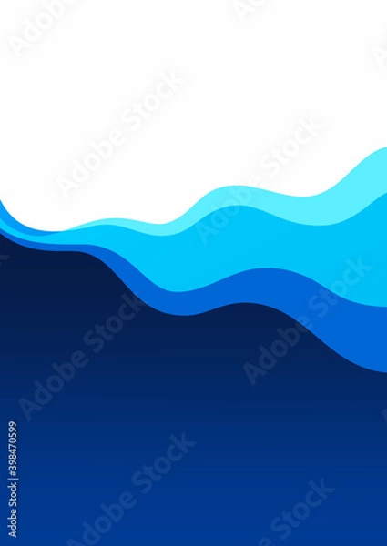 Obraz abstract blue background