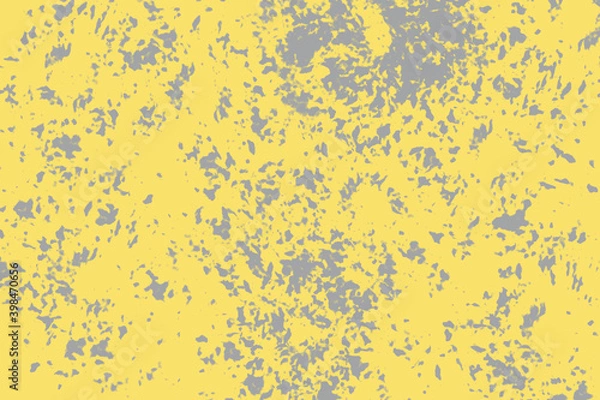 Fototapeta Abstract background in trendy 2021 new colors. Illuminating Yellow and Ultimate Gray. Color of the Year 2021. Design element for prints, backgrounds, template, web pages.
