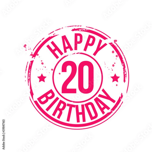 Obraz anniversaire 20 ans