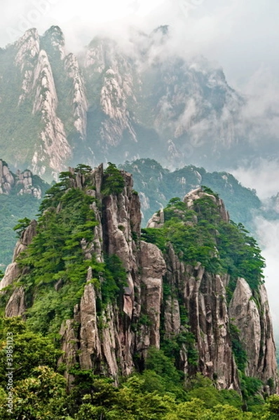 Obraz Huangshan peak