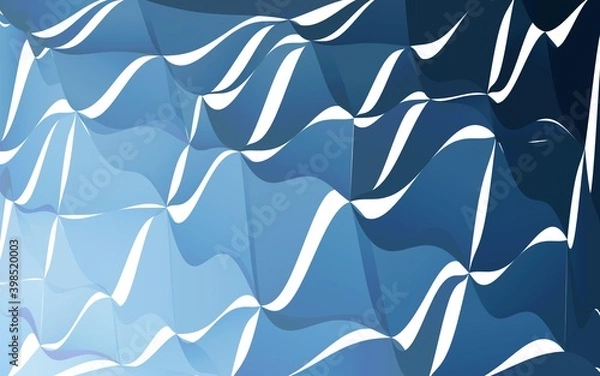 Fototapeta Light BLUE vector abstract background.