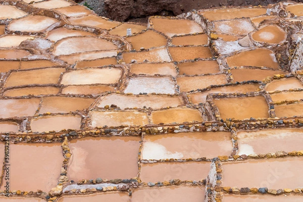 Obraz salineras de maras pérou