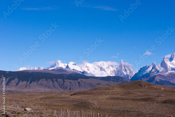 Obraz landscape with snow