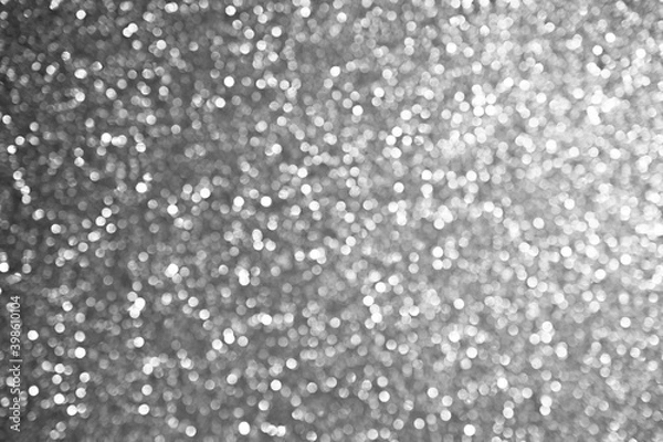 Fototapeta white blurred backdrop of nature, circle white wallpaper, gray bokeh background