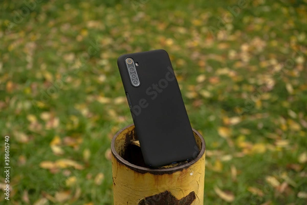 Obraz Beautiful black Protective Case for Smartphone