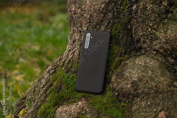 Obraz Beautiful black Protective Case for Smartphone