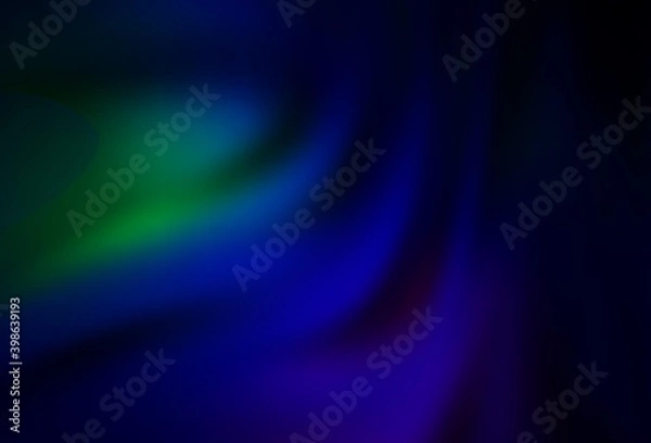 Fototapeta Dark Blue, Green vector modern elegant backdrop.