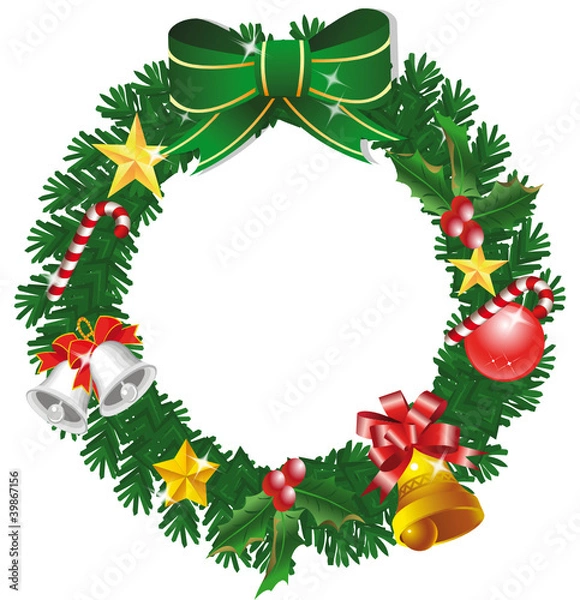 Fototapeta couronne de l'avent