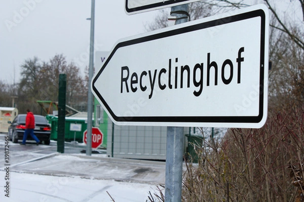 Obraz Recyclinghof