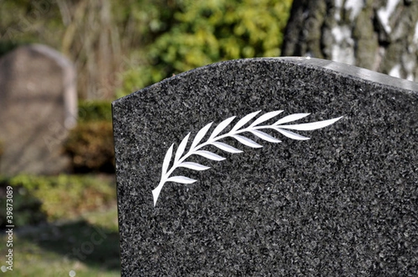 Obraz Trauer - Friede sei mit Dir