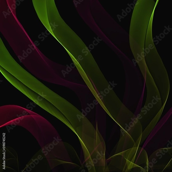 Obraz black background  