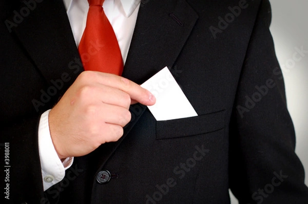 Obraz Blank Business Card