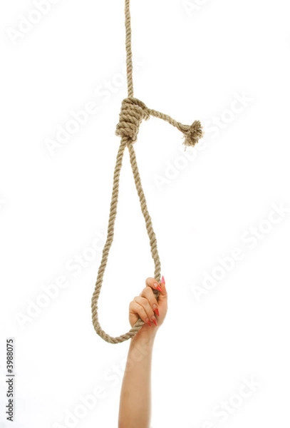 Fototapeta Hand and loop