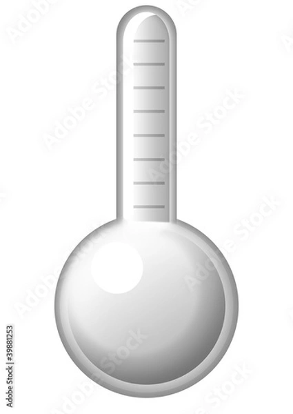 Fototapeta symbolic thermometer