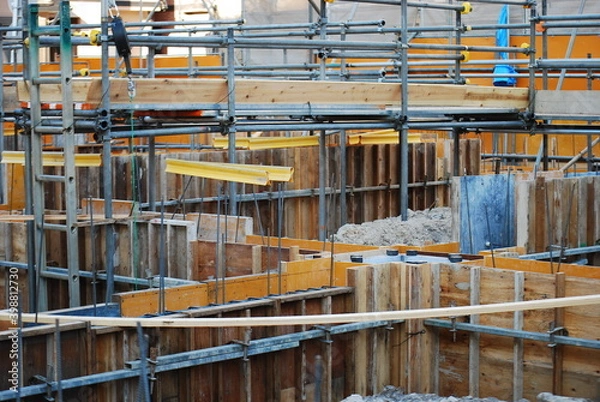 Fototapeta 基礎工事