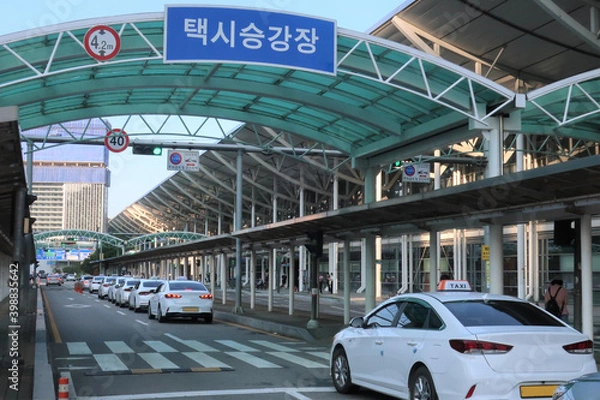 Obraz 택시 승강장